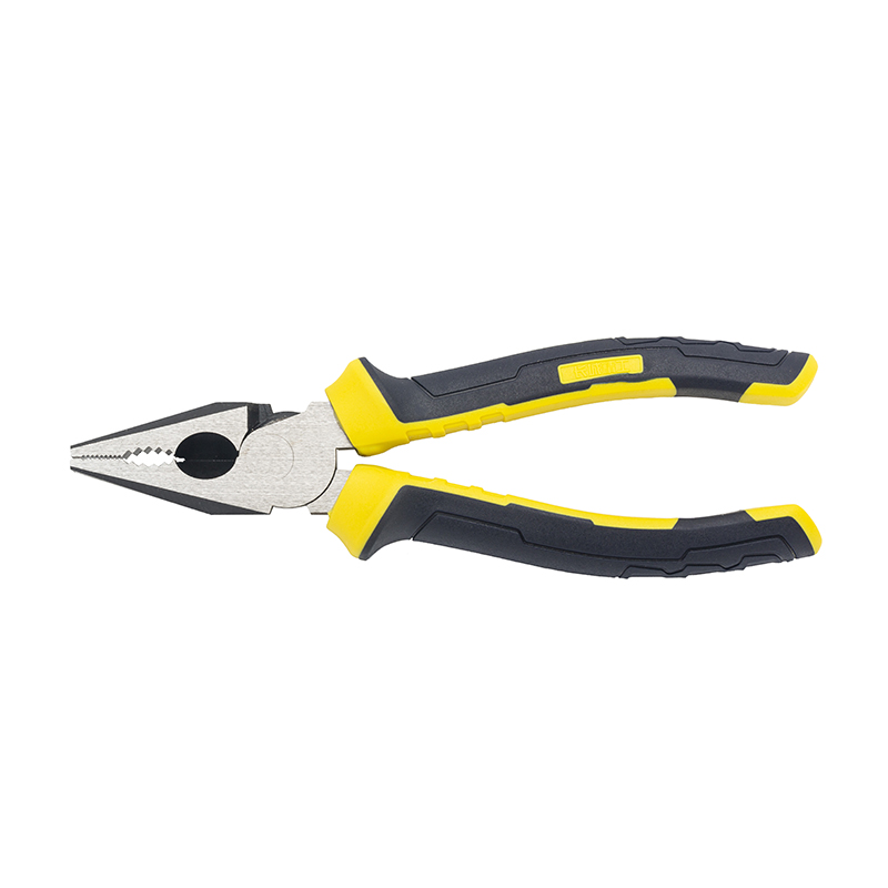 Great Wall Industrial-Grade German-Style Bi-Color Handle Combination Pliers，Labor-Saving