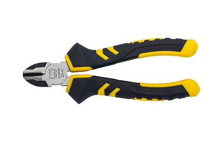 Great Wall Industrial-Grade German-Style Bi-Color Handle Diagonal Cutters Pliers，Labor-Saving