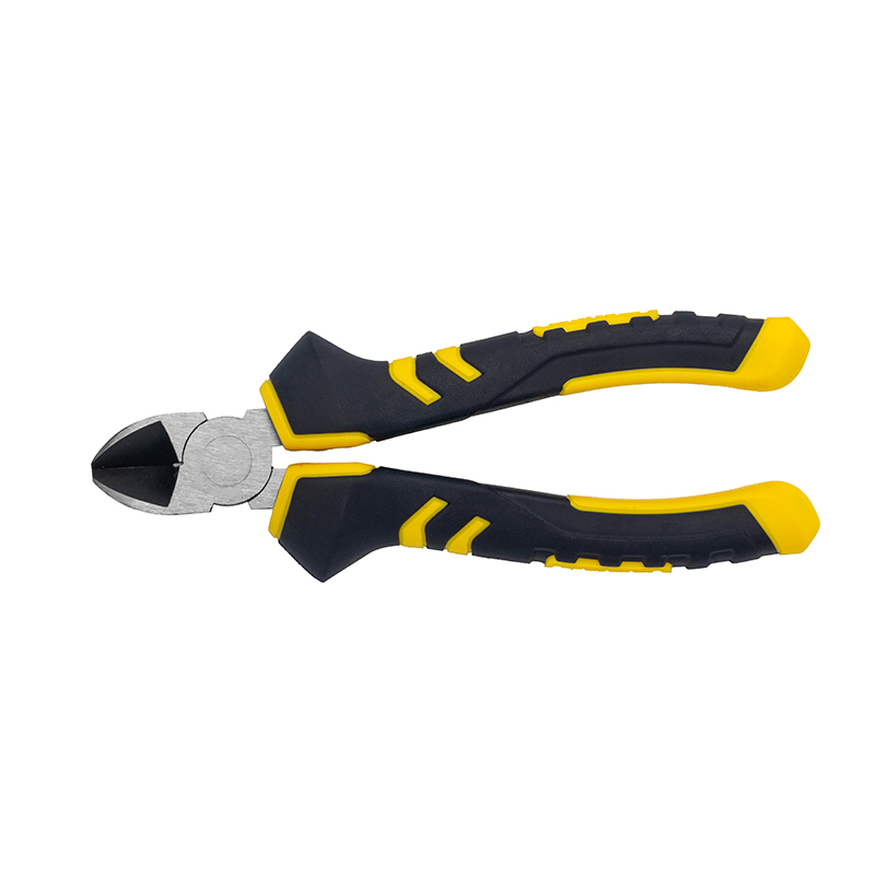 Great Wall Industrial-Grade German-Style Bi-Color Handle Diagonal Cutters Pliers，Labor-Saving