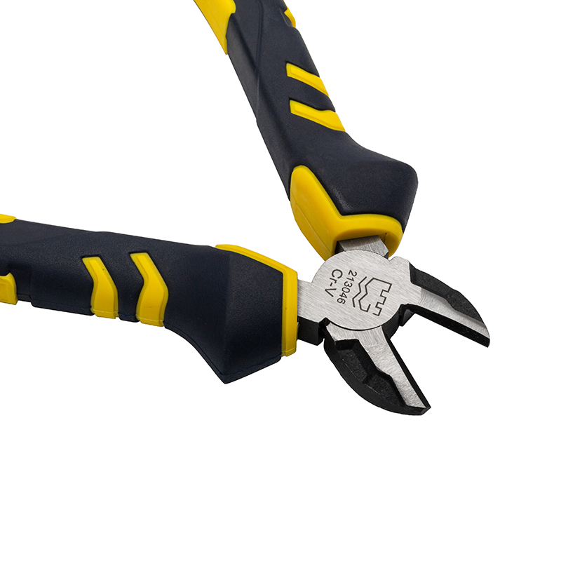 Great Wall Industrial-Grade German-Style Bi-Color Handle Diagonal Cutters Pliers，Labor-Saving
